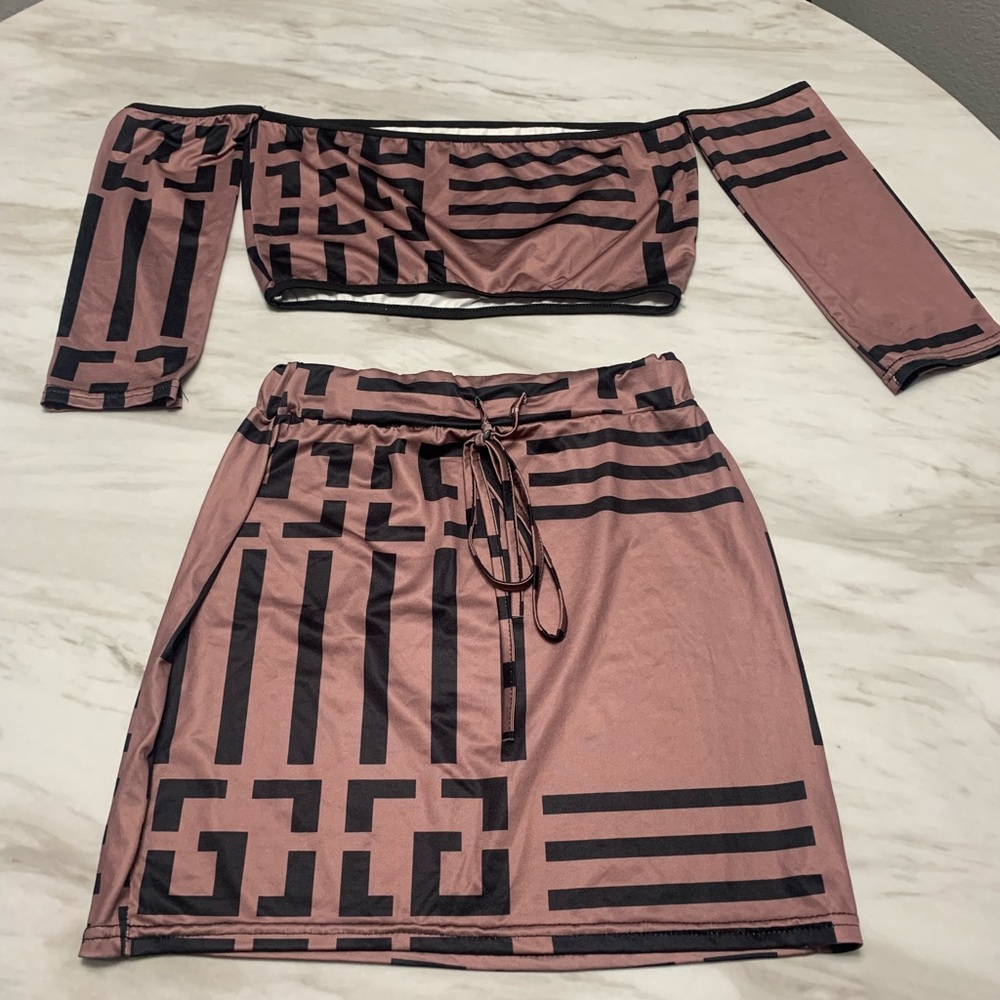 Skirt set
